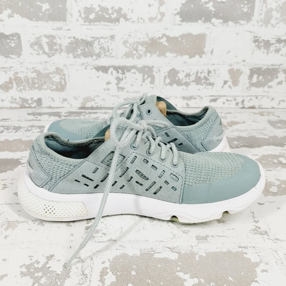 Sperry Seas Gray Lace Up Comfort Lightweight Sport Athletic Sneakers M539 - Picture 2 of 10